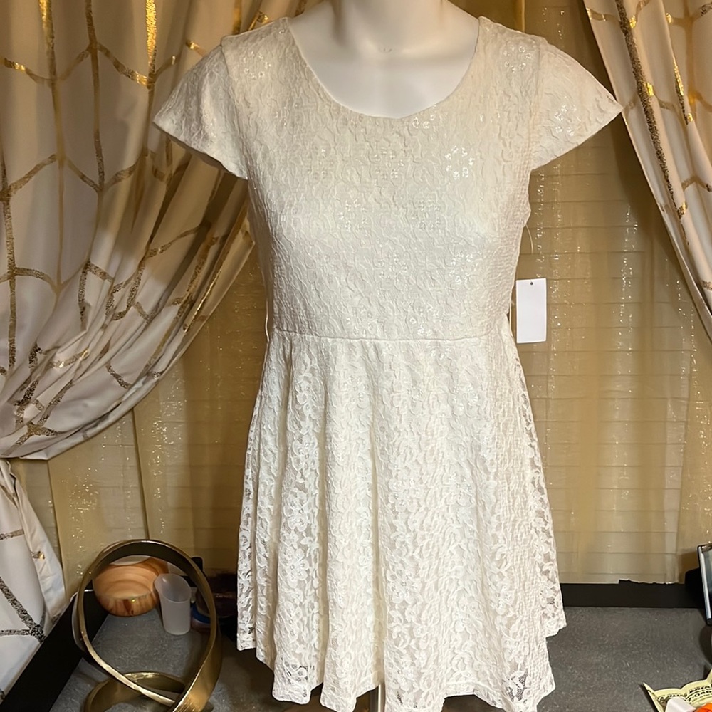 New size 16 lace dress.